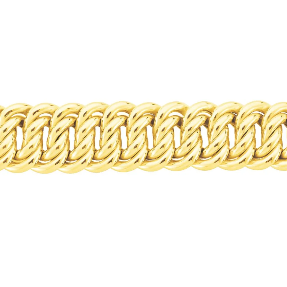Collier Jimmy Maille Americaine Chute Or Jaune