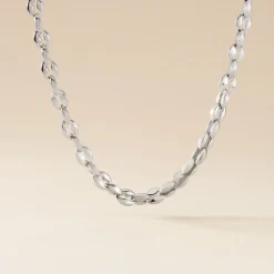Collier Jourdan Homme Mikeno Acier Blanc