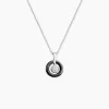 Collier Julietta Argent Blanc Céramique Et Oxyde De Zirconium