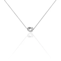 Collier Kaelya Argent Blanc