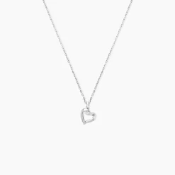 Collier Kaina Or Blanc Diamant|Marc Orian