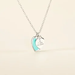 Collier Kalliopea Argent Blanc