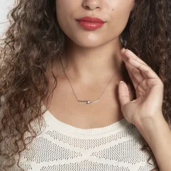 Collier Kane Argent Blanc Oxyde De Zirconium|Marc Orian