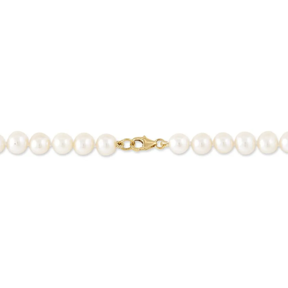 Collier Kanwal Or Jaune Perle De Culture|Marc Orian Online