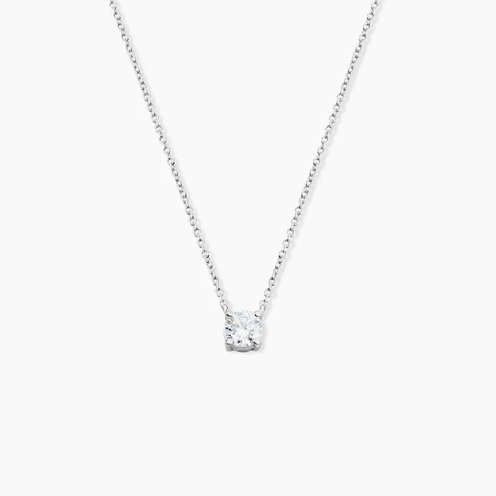 Collier Kariane Argent Blanc Oxyde De Zirconium|Marc Orian
