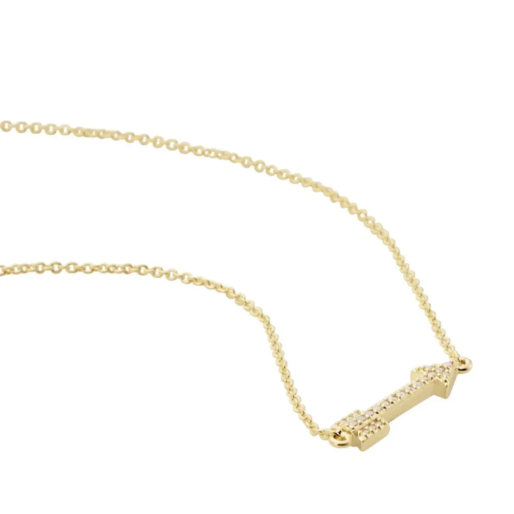 Collier Karitate Plaqué Or Oxydes De Zirconium|Marc Orian Hot