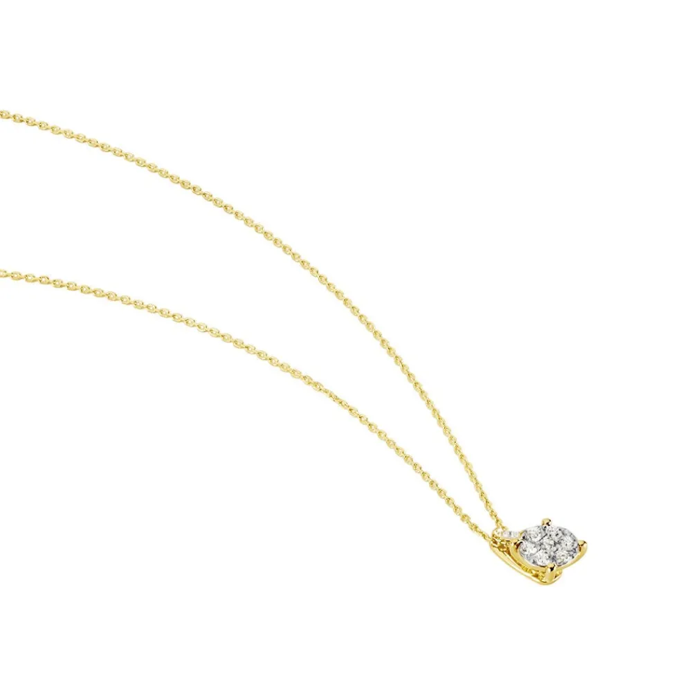 Collier Kate Or Blanc Diamant Synthétique|Marc Orian Hot