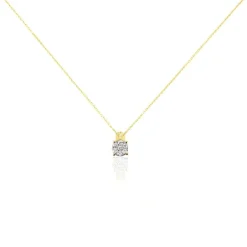 Collier Kate Or Blanc Diamant Synthétique|Marc Orian Hot