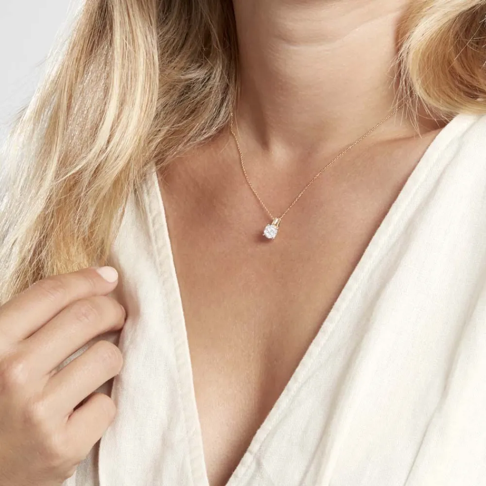Collier Kate Or Blanc Diamant Synthétique|Marc Orian Hot
