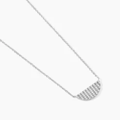 Collier Katia Argent Blanc Oxyde De Zirconium|Marc Orian Best