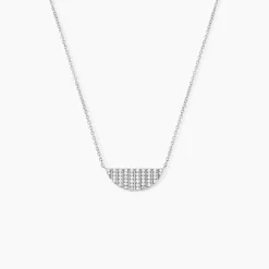 Collier Katia Argent Blanc Oxyde De Zirconium|Marc Orian Best