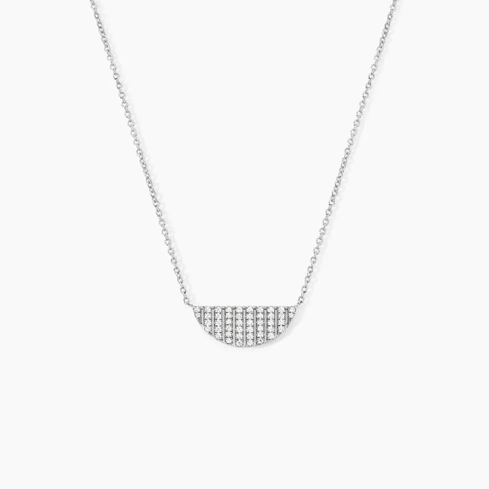Collier Katia Argent Blanc Oxyde De Zirconium|Marc Orian Best