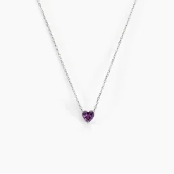 Collier Kelvyn Argent Blanc Oxyde De Zirconium|Marc Orian