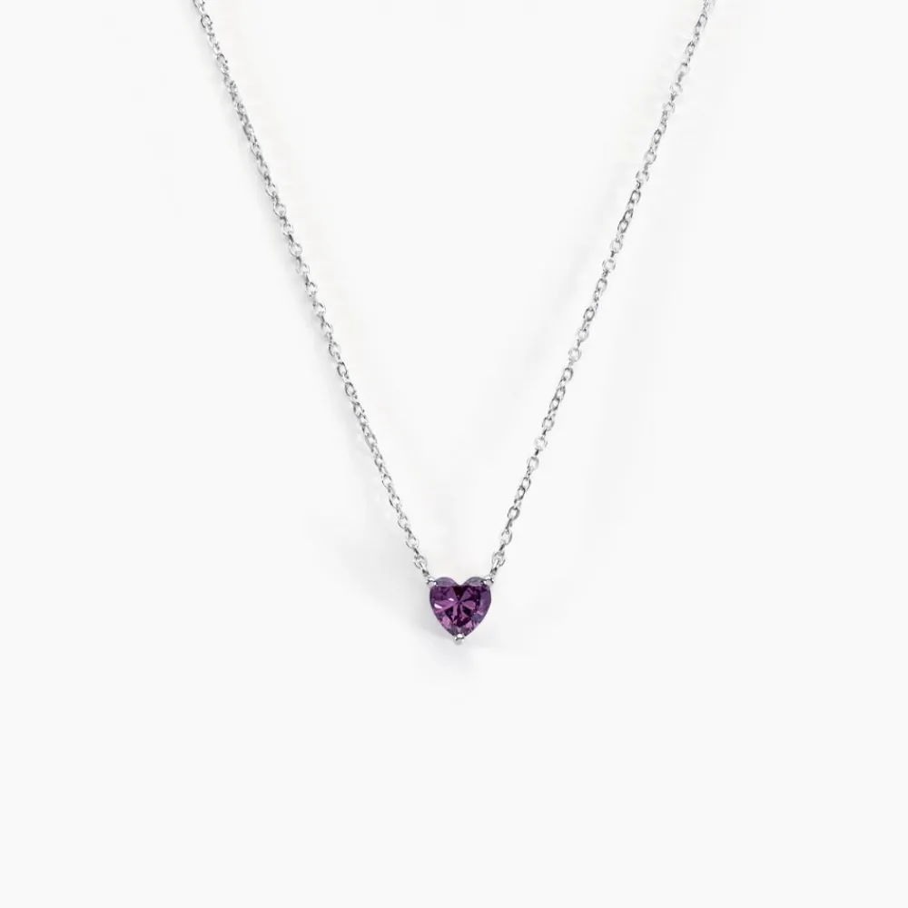 Collier Kelvyn Argent Blanc Oxyde De Zirconium|Marc Orian