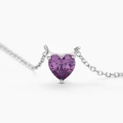 Collier Kelvyn Argent Blanc Oxyde De Zirconium|Marc Orian