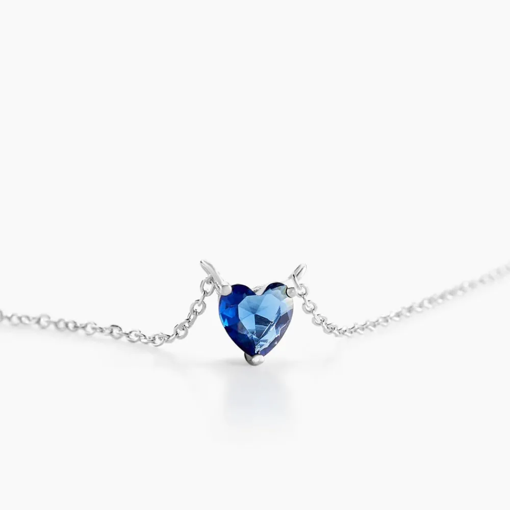 Collier Kelvyn Argent Blanc Oxyde|Marc Orian Outlet