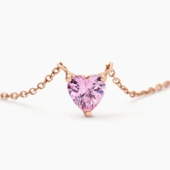 Collier Kelvyn Argent Rose Oxyde De Zirconium|Marc Orian Online