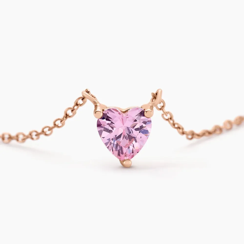Collier Kelvyn Argent Rose Oxyde De Zirconium|Marc Orian Online