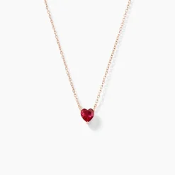 Collier Kelvyn Argent Rose Oxyde
