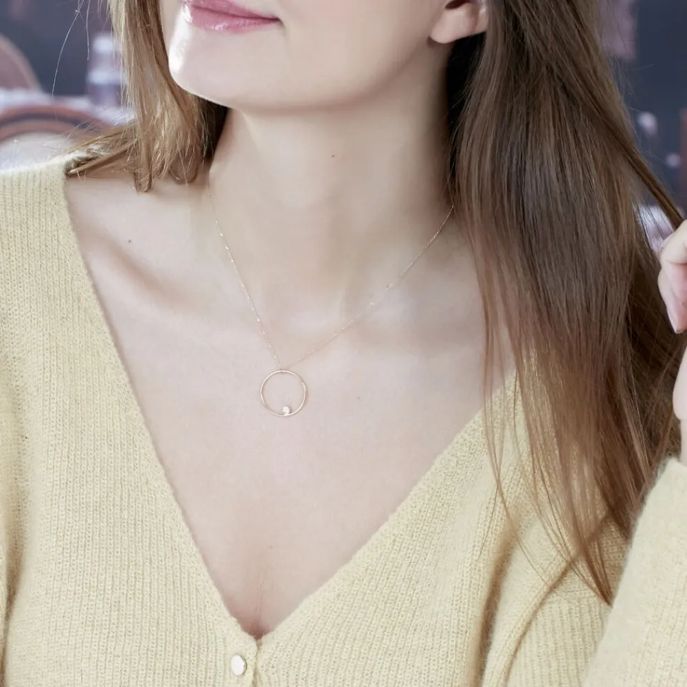 Collier Kimly Or Jaune Oxyde De Zirconium|Marc Orian Online