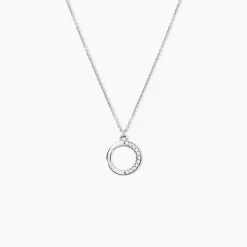 Collier Kleya Argent Blanc Oxyde De Zirconium|Marc Orian New