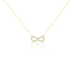 Collier Klothilda Or Jaune Oxyde De Zirconium|Marc Orian New
