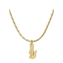 Collier Lacoste Arthor Acier Jaune|LACOSTE BIJOUX Best