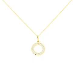 Collier Lavance Or Jaune Oxydes