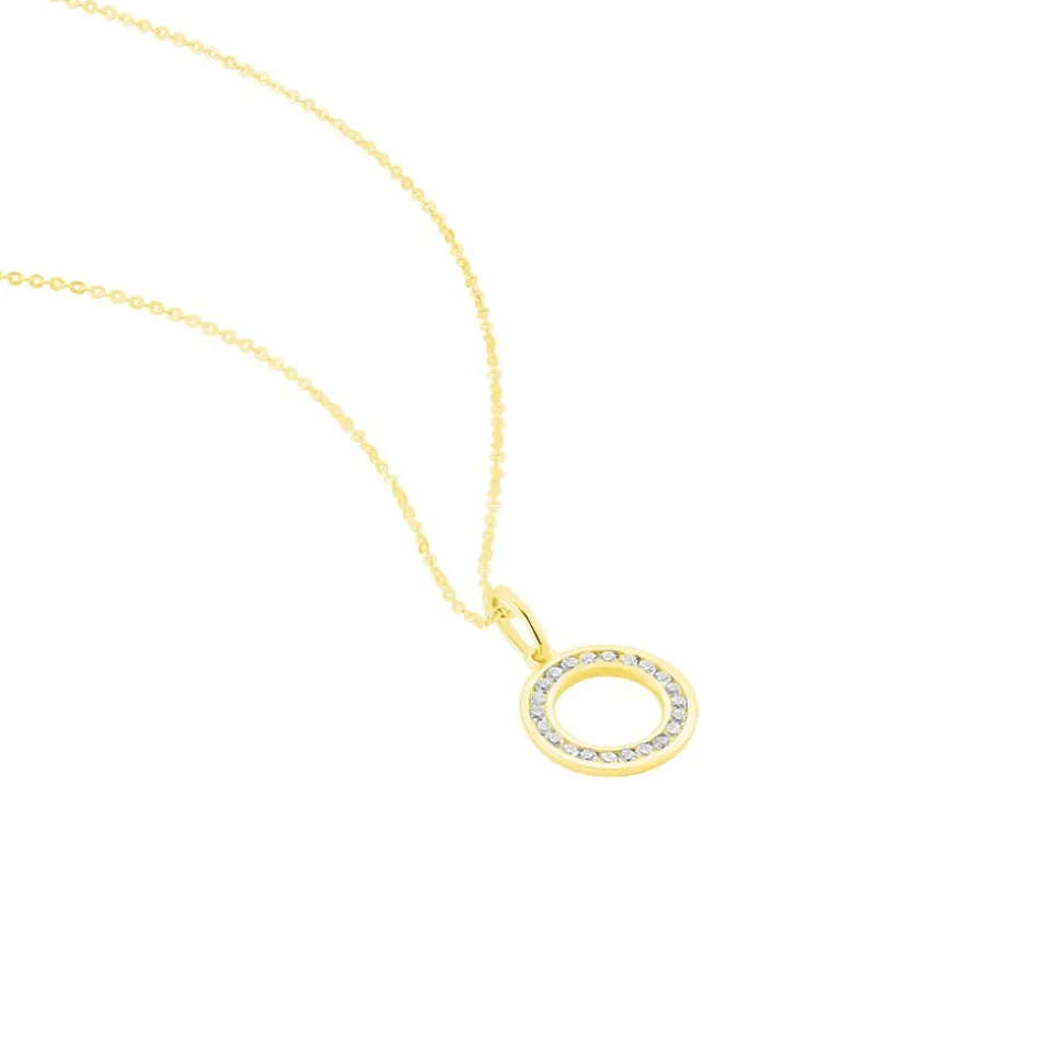 Collier Lavance Or Jaune Oxydes