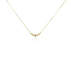 Collier Laverna Or Jaune Diamant