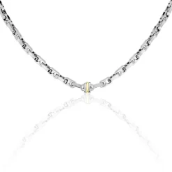Collier Leandreae Or Acier Bicolore|JOURDAN Best