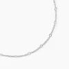 Collier Leodie Argent Blanc|Marc Orian New