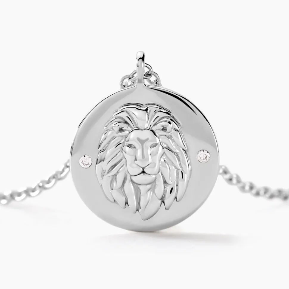 Collier Leola Argent Blanc Oxyde De Zirconium