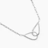 Collier Les Inseparables Argent Blanc