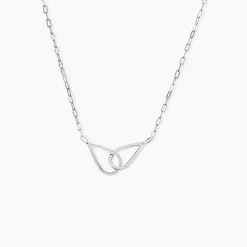 Collier Les Inseparables Argent Blanc