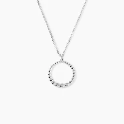 Collier Lidig Argent Oxyde De Zirconium