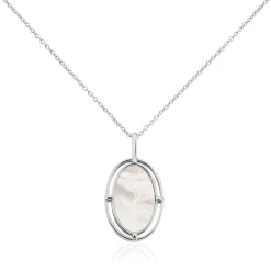 Collier Lilibeth Argent Blanc Nacre|Marc Orian Clearance