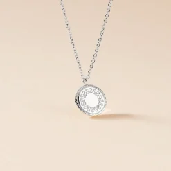 Collier Lilibeth Argent Blanc|Marc Orian Clearance