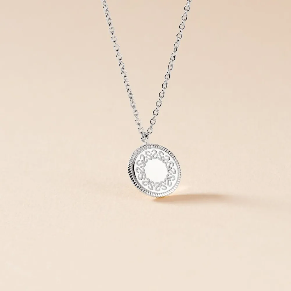 Collier Lilibeth Argent Blanc|Marc Orian Clearance