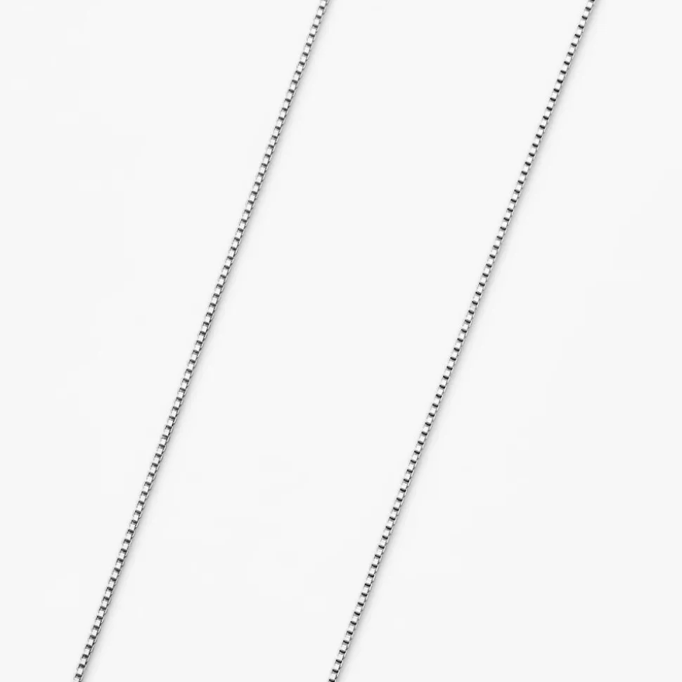 Collier Liline Argent Blanc