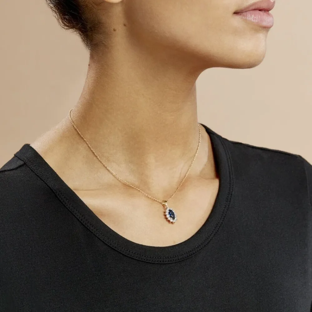 Collier Lisea Plaqué Or Jaune Verre Et Oxyde De Zirconium|Marc Orian Clearance