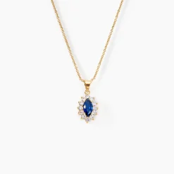 Collier Lisea Plaqué Or Jaune Verre Et Oxyde De Zirconium|Marc Orian Clearance