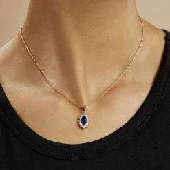 Collier Lisea Plaqué Or Jaune Verre Et Oxyde De Zirconium|Marc Orian Clearance