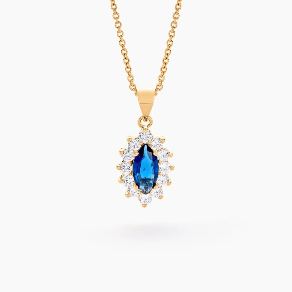 Collier Lisea Plaqué Or Jaune Verre Et Oxyde De Zirconium|Marc Orian Clearance