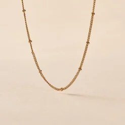 Collier Liza Plaqué Or Jaune|Marc Orian