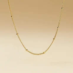 Collier Liza Plaqué Or Jaune|Marc Orian