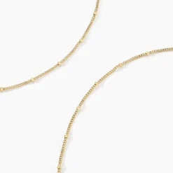 Collier Liza Plaqué Or Jaune|Marc Orian