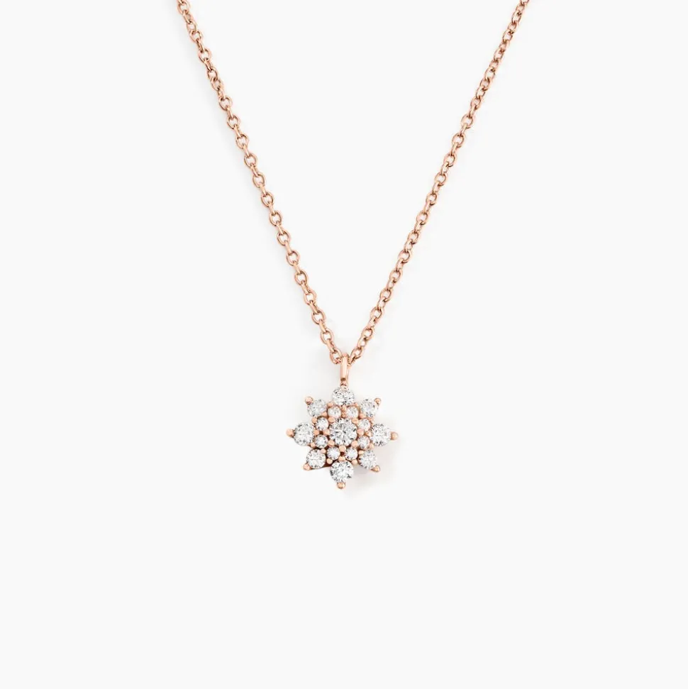Collier Lorraine Argent Rose Oxyde De Zirconium