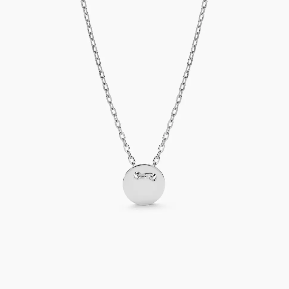 Collier Loueva Argent Blanc