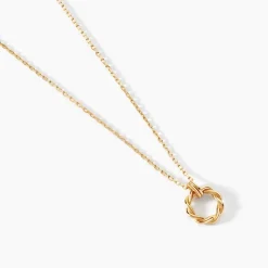Collier Lou Plaqué Or Jaune|Marc Orian Discount